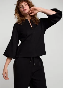 Summum Woman Aangesloten Top|Vrouwen Tops & T-Shirts