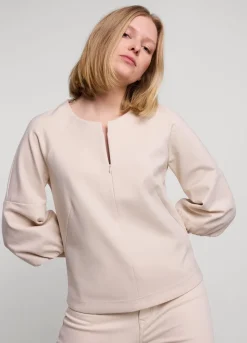 Summum Woman Aangesloten Top|Vrouwen Tops & T-Shirts