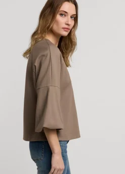 Summum Woman Aangesloten Top|Vrouwen Tops & T-Shirts