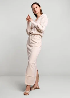 Summum Woman Ajour Gebreid Truitje|Vrouwen Tops & T-Shirts