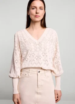 Summum Woman Ajour Gebreid Truitje|Vrouwen Tops & T-Shirts
