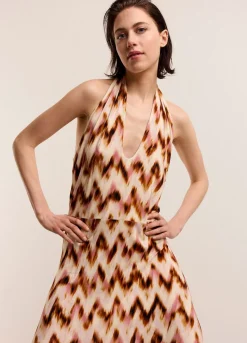 Summum Woman A-Lijn Halterjurk|Vrouwen Jurken