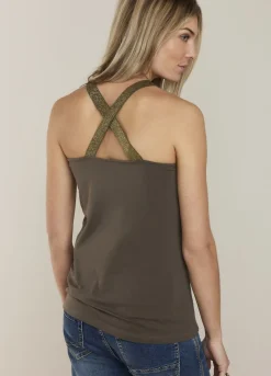 Summum Woman Basic Singlet|Vrouwen Tops & T-Shirts