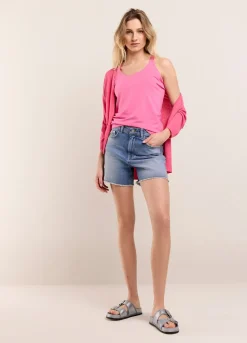 Summum Woman Basic Singlet|Vrouwen Tops & T-Shirts