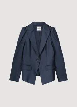 Summum Woman Blazer Met Gepofte Mouw|Vrouwen Blazers & Jasjes