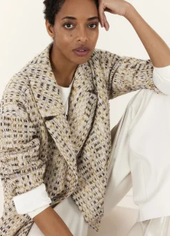 Summum Woman Blazer Tweedstof|Vrouwen Jassen