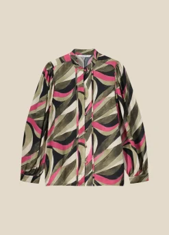 Summum Woman Blouse Jungle Print|Vrouwen Blouses