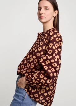 Summum Woman Blouse Met Bloemenprint|Vrouwen Blouses