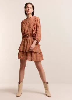 Summum Woman Blouse Met Geplooide Ballonmouw|Vrouwen Blouses