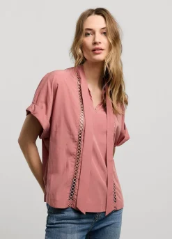 Summum Woman Bow Tie Top|Vrouwen Tops & T-Shirts