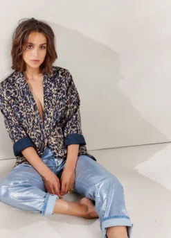 Summum Woman Boyfriend Blazer Met Print|Vrouwen Blazers & Jasjes