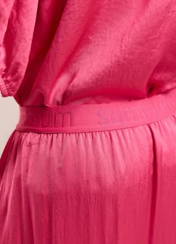 Summum Woman Brede Strokenrok|Vrouwen Rokken