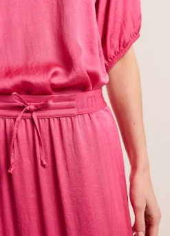 Summum Woman Brede Strokenrok|Vrouwen Rokken