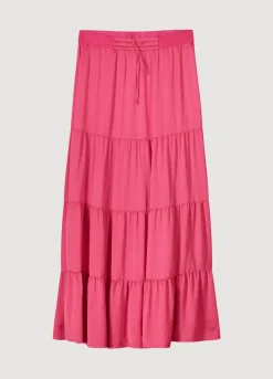 Summum Woman Brede Strokenrok|Vrouwen Rokken