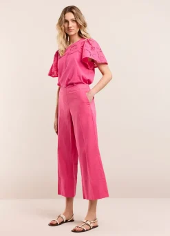 Summum Woman Broek Met 7/8E Rechte Pijp|Vrouwen Broeken & Jumpsuits