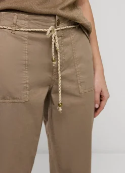 Summum Woman Broek Met Opgestikte Zakken|Vrouwen Broeken & Jumpsuits