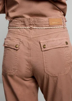 Summum Woman Broek Met Opgestikte Zakken|Vrouwen Broeken & Jumpsuits