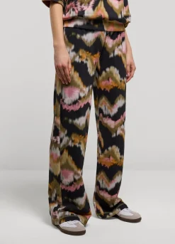 Summum Woman Broek Met Waterverf-Print|Vrouwen Broeken & Jumpsuits