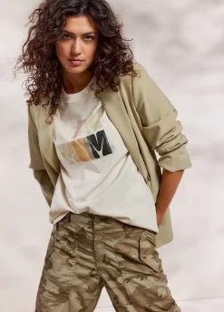 Summum Woman Camouflage Cargobroek|Vrouwen Broeken & Jumpsuits