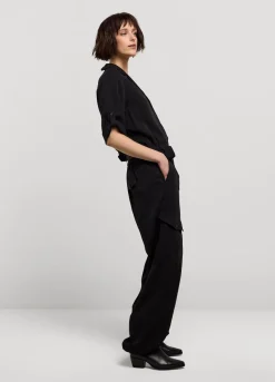 Summum Woman Cargo Jumpsuit|Vrouwen Broeken & Jumpsuits