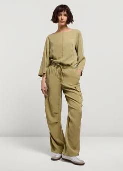 Summum Woman Cargobroek Elastische Taille|Vrouwen Broeken & Jumpsuits