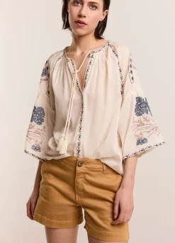 Summum Woman Chino Short|Vrouwen Broeken & Jumpsuits