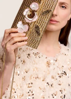 Summum Woman Clutch Met Kralen|Vrouwen Accessoires