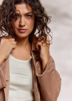 Summum Woman Cropped Trenchcoat|Vrouwen Jassen