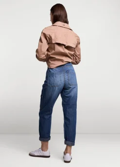 Summum Woman Denim Cargobroek|Vrouwen Jeans