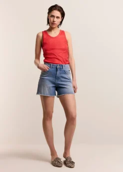 Summum Woman Denim Short|Vrouwen Shorts