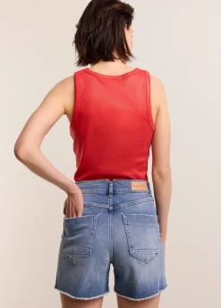 Summum Woman Denim Short|Vrouwen Shorts