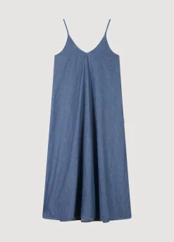 Summum Woman Denim Slipdress|Vrouwen Jurken