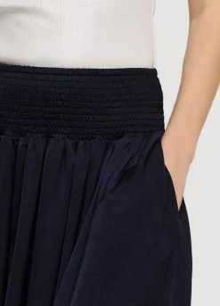 Summum Woman Drapey Satin Rok|Vrouwen Rokken