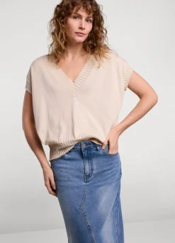 Summum Woman Fijngebreid Truitje|Vrouwen Truien & Vesten