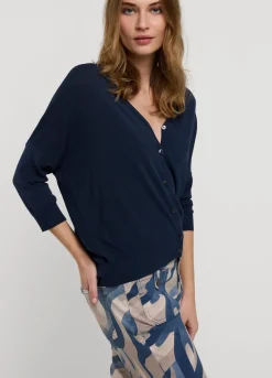 Summum Woman Fijngebreid Vest|Vrouwen Truien & Vesten