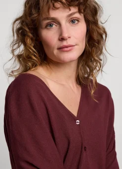 Summum Woman Fijngebreid Vest|Vrouwen Truien & Vesten