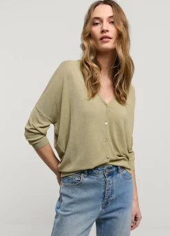 Summum Woman Fijngebreid Vest|Vrouwen Truien & Vesten