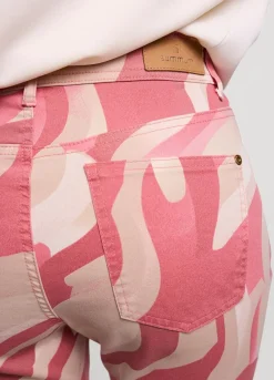 Summum Woman Flared Broek Met Print|Vrouwen Broeken & Jumpsuits