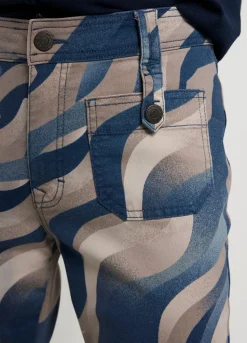 Summum Woman Flared Broek Met Print|Vrouwen Broeken & Jumpsuits