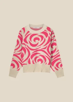 Summum Woman Gebreide Jacquard Trui|Vrouwen Truien & Vesten