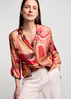 Summum Woman Geprinte Blouse|Vrouwen Blouses