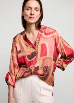 Summum Woman Geprinte Blouse|Vrouwen Blouses