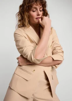 Summum Woman Getailleerde Blazer Met Knopen|Vrouwen Blazers & Jasjes