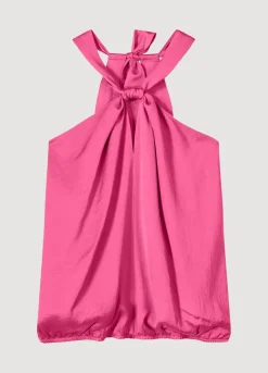 Summum Woman Glanzend Haltersinglet|Vrouwen Tops & T-Shirts