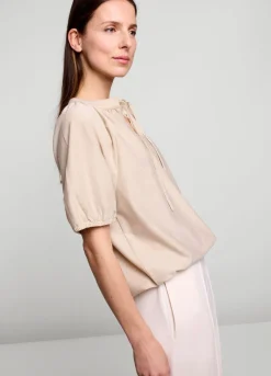 Summum Woman Glimmende Lurex Top|Vrouwen Tops & T-Shirts