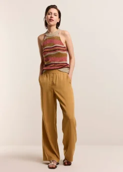 Summum Woman Glinsterende Haltertop|Vrouwen Tops & T-Shirts