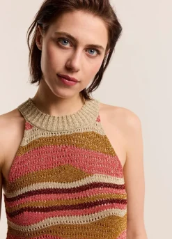 Summum Woman Glinsterende Haltertop|Vrouwen Tops & T-Shirts