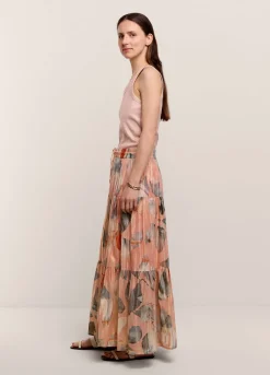 Summum Woman Glinsterende Strokenrok|Vrouwen Rokken