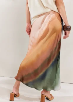 Summum Woman Halflange Rok Faded|Vrouwen Rokken