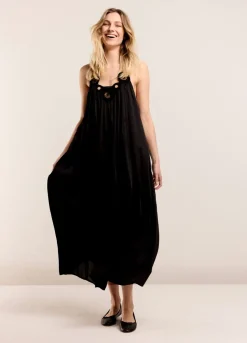 Summum Woman Halterjurk Viscose-Satijn|Vrouwen Jurken